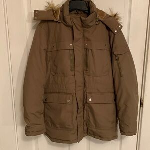 Yozai Women's Winter Coat, Ski Snow Jacket Mountain Windbreaker Hooded Parka